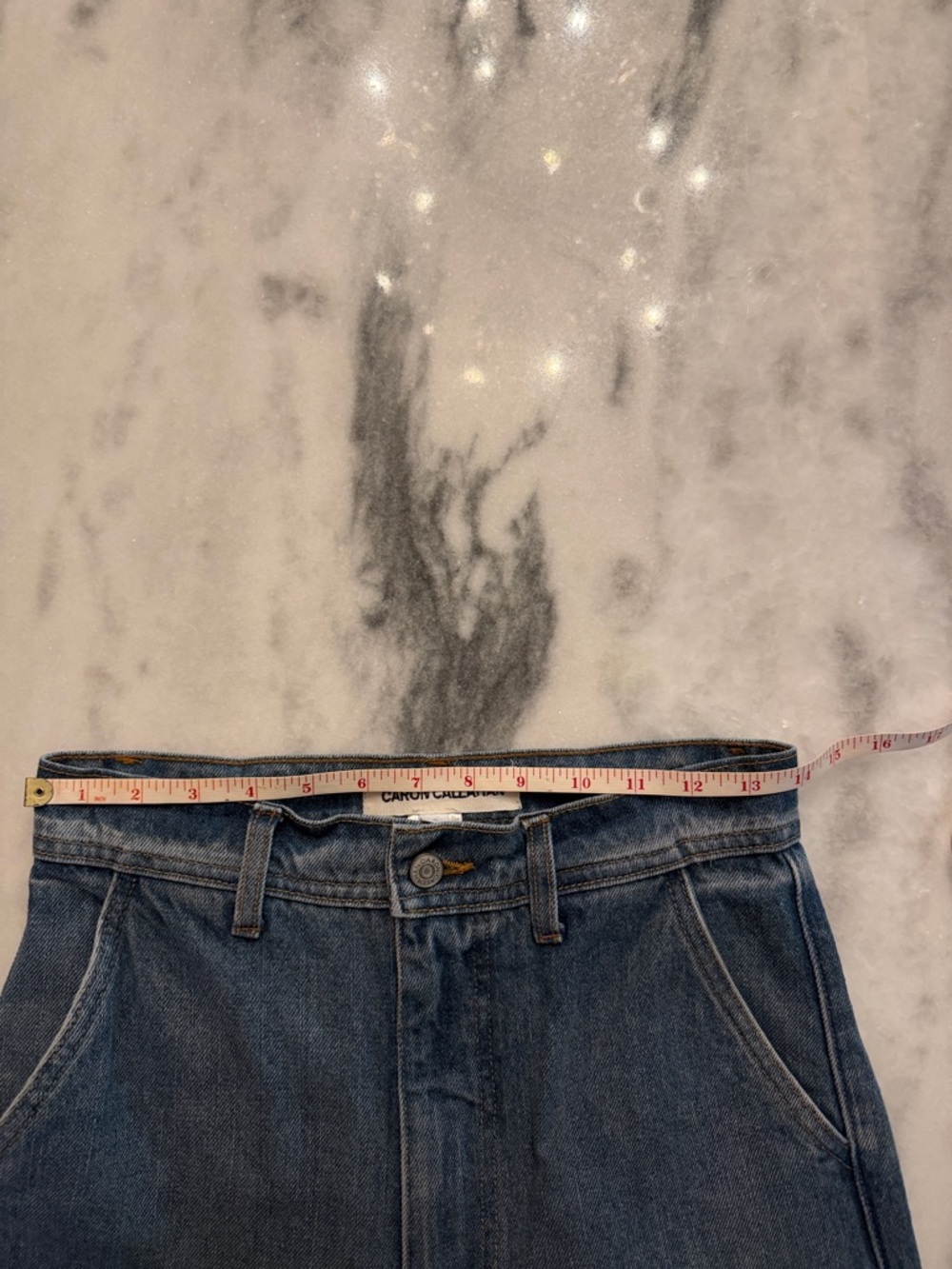 Caron Callahan Andes Pant in Washed 70s Denim women’s size 4 - Picture 7 of 12